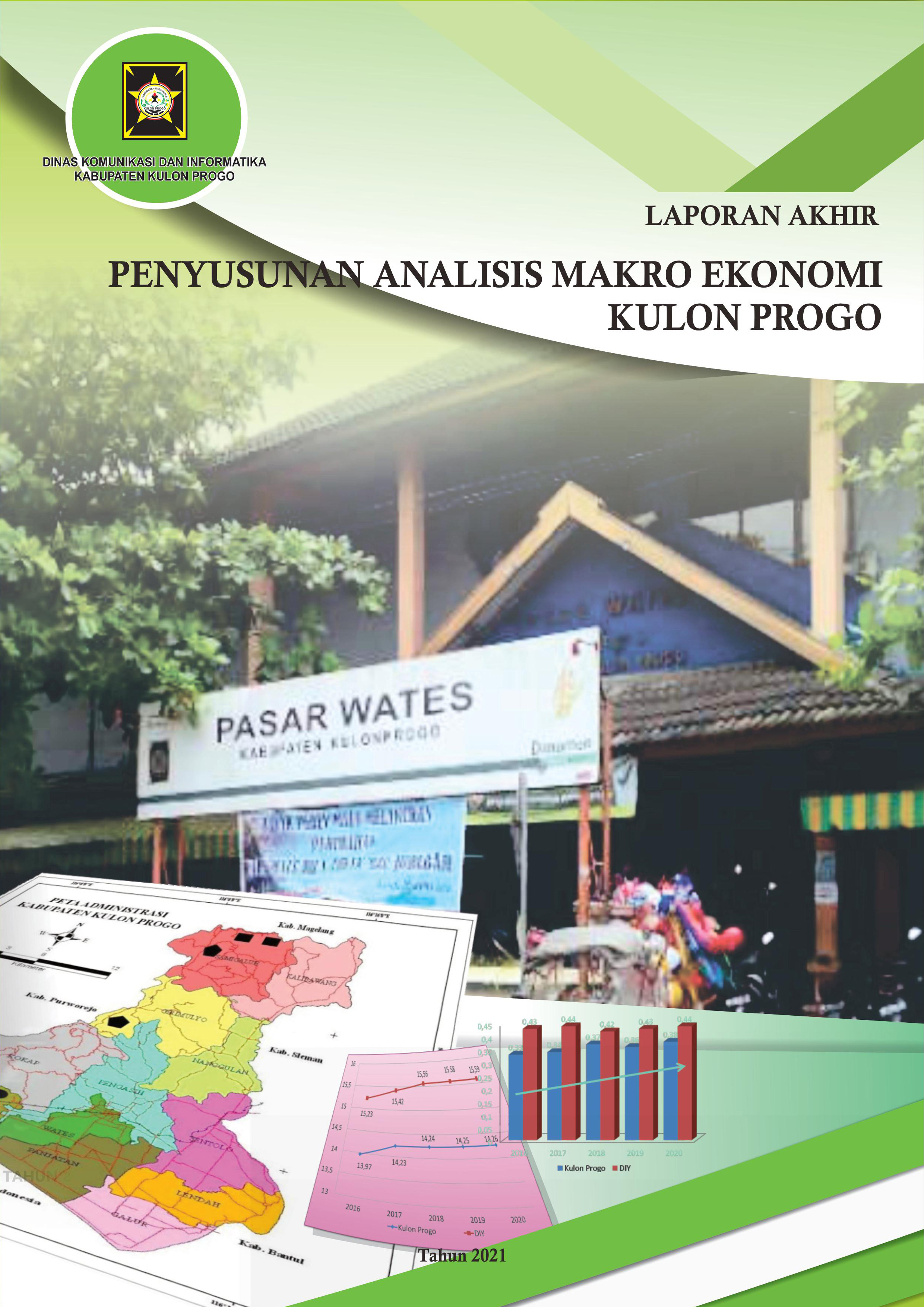 Laporan Analisis Makro Ekonomi Kabupaten Kulon Progo Tahun 2021